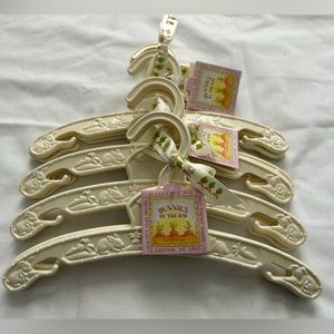 Retired Hangers Bunnies By The Bay Baby Clothing Keepsake Cream 4 Sets Of 3 NWT
